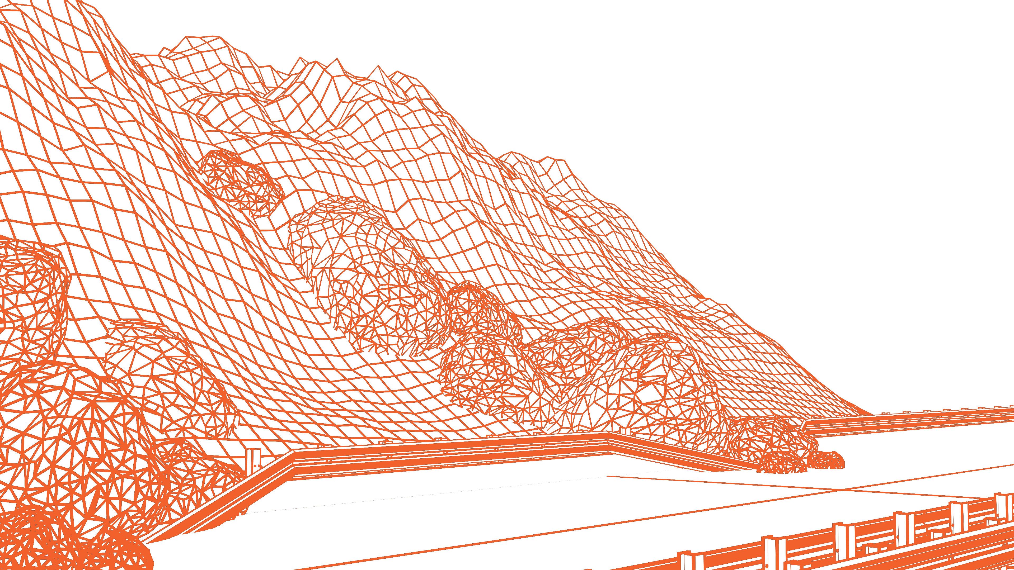 Bits of ground moving up and down Bits of ground moving up and down